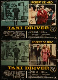 5z0904 TAXI DRIVER 3 Italian 18x26 pbustas 1976 Robert De Niro, pimp Harvey Keitel, different images!