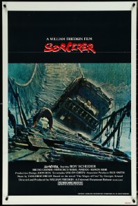 5z0594 SORCERER 1sh 1977 William Friedkin, Roy Schieder, remake of Clouzot's Wages of Fear!