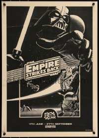 5z0811 EMPIRE STRIKES BACK 17x23 English special poster R2015 art by Larry Noble for Secret Cinema!