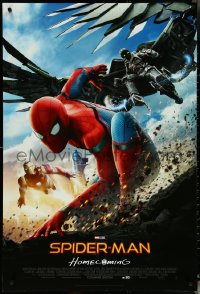 5z0597 SPIDER-MAN: HOMECOMING int'l advance DS 1sh 2017 Holland, wild, completely different image!