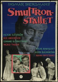 5z0035 WILD STRAWBERRIES Swedish 1957 Ingmar Bergman's Smultronstallet, Gosta Aberg!