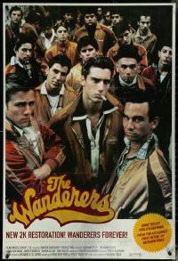 5z0648 WANDERERS 1sh R2016 Kaufman 1960s New York City teen gang cult classic, different!