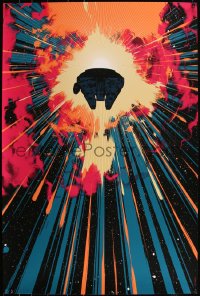 6a0596 STAR WARS signed 24x36 art print 2016 by Matt Taylor, Jump Into Hyperspace, variant edition!