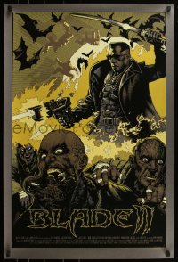 6a0134 BLADE II signed #16/20 artist's proof 24x36 art print 2010 by Mike Sutfin, green edition!