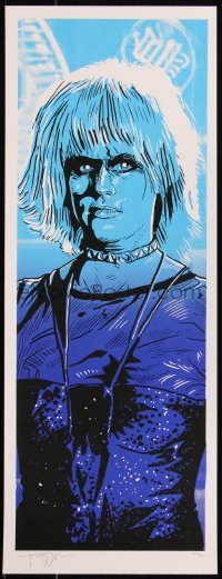 6a1195 BLADE RUNNER signed #106/250 9x24 art print 2011 by Timothy Doyle, art of Hannah as Pris!