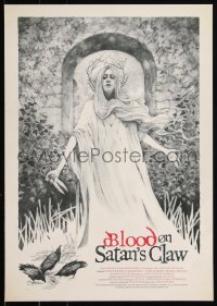 6a1045 BLOOD ON SATAN'S CLAW #14/100 17x24 art print 2010s wildly creepy art by Craww!