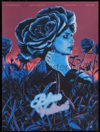 6a0858 BLUE VELVET #34/125 18x24 art print 2018 blacklight Rodriguez art of Isabella Rossellini!