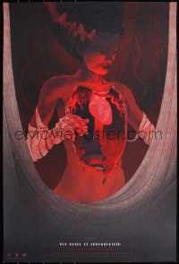 6a0160 BRIDE OF FRANKENSTEIN #214/380 24x36 art print 2012 Mondo, art by Kevin Tong, first edition!