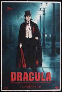 6a0213 DRACULA #81/225 24x36 art print 2019 Mondo, creepy Bela Lugosi by Sara Deck, regular edition!