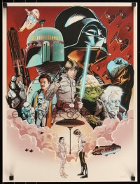 6a0885 EMPIRE STRIKES BACK artist signed artist's proof 18x24 art print 2013 I Love You. I Know!