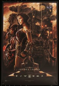 6a0400 JUSTICE LEAGUE #6/275 24x36 art print 2021 Kontou, Zack Snyder's Justice League, regular!