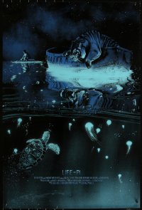6a0434 LIFE OF PI #68/325 24x36 art print 2017 great images of Kevin M. Wilson, blacklight!