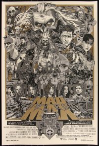 6a0452 MAD MAX: FURY ROAD signed #208/250 24x36 art print 2023 by Tyler Stout, Portland edition!