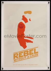 6a1050 MATT RANZETTA 17x24 art print 2010 Star Wars, Rebel Without A Cause!