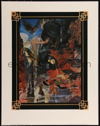 6a0780 MICHAEL WM. KALUTA signed #94/275 20x25 art print 1992 by the artist, She's Leaving Home!