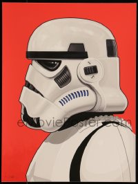 6a1155 MIKE MITCHELL signed #309/2460 12x16 art print 2017 by the artist, Mondo, Stormtrooper!
