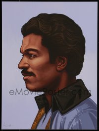 6a1148 MIKE MITCHELL signed #632/635 12x16 art print 2016 by the artist, Billy Dee Williams as Lando!