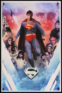6a1100 SUPERMAN #14/250 16x24 art print 2018 superhero art by Richard Davies, regular edition!