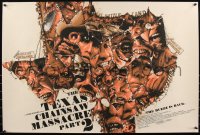 6a0611 TEXAS CHAINSAW MASSACRE PART 2 #95/100 24x36 art print 2017 horror art by Matt Ryan Tobin, regular!