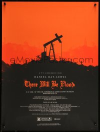 6a1000 THERE WILL BE BLOOD #88/375 18x24 art print 2010 Mondo, Alamo Drafthouse, Olly Moss!