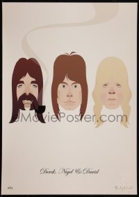6a1160 THIS IS SPINAL TAP signed #2/11 12x17 art print 2012 by Stanley Chow, Derek, Nigel & David!