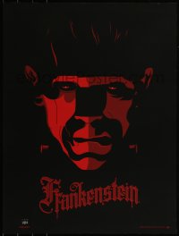 6a1006 TOM WHALEN'S UNIVERSAL MONSTERS signed 18x24 art print 2013 Frankenstein, standard, teaser!
