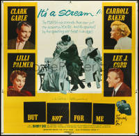 6b0009 BUT NOT FOR ME 6sh 1959 Clark Gable, Carroll Baker, Lilli Palmer, Lee J. Cobb!