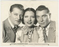 6b1264 GOOSE & THE GANDER 8x10 still 1935 best portrait of Kay Francis, Ralph Forbes & George Brent!