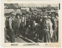 6b1267 GRAPES OF WRATH 7.75x10 still R1947 Henry Fonda & family at migrant camp, Steinbeck, Ford!