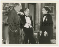 6b1271 GUILTY HANDS 8x10 still 1931 Kay Francis with lawyer Lionel Barrymore & C. Aubrey Smith!