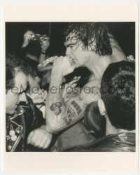 6b1279 HENRY ROLLINS 8x10 still 1984 when he was the lead singer of Black Flag in Los Angeles!