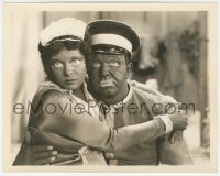 6b1287 HYPNOTIZED 8x10.25 still 1932 Mack & Moran blackface comedy, c/u with blackface maid!