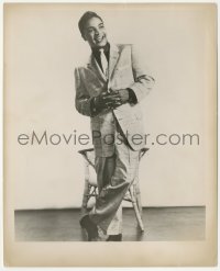 6b1296 JACKIE WILSON 8x10 still 1950s great portrait of the popular African American singer!