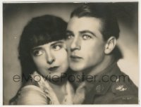 6b1320 LILAC TIME 7.25x9.25 still 1928 wonderful romantic c/u of Colleen Moore & Gary Cooper!