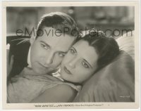 6b1331 MAN WANTED 8x10 still 1932 romantic close up of beautiful Kay Francis & David Manners!