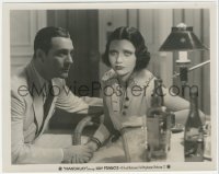 6b1332 MANDALAY 8x10 still 1934 great c/u of worried Kay Francis & Ricardo Cortez, Michael Curtiz!