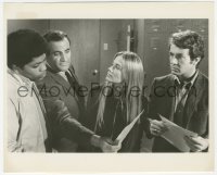 6b1349 MOD SQUAD TV 7x9 still 1968 Michael Cole, Peggy Lipton, Clarence Williams, premiere episode!