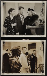 6b1709 MURDER WITH PICTURES 2 8x10 stills 1936 Lew Ayres w/ Gail Patrick, Joyce Compton, Paul Kelly!
