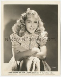 6b1362 NANCY DREW REPORTER 8x10 still 1939 great posed portrait of pretty Bonita Granville!