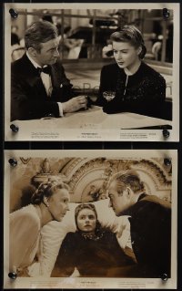 6b1712 NOTORIOUS 2 8x10 stills 1946 Ingrid Bergman, Claude Rains, Madame Konstantine, Hitchcock!