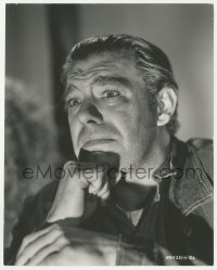 6b1373 OF MICE & MEN 7.5x9.5 still 1940 best moody portrait of Lon Chaney Jr. as Lenny, Steinbeck!