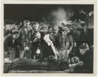 6b1449 WILD BOYS OF THE ROAD 8x10.25 still 1933 poor teens watch doctor operate, Wellman classic!