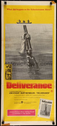 6b0298 DELIVERANCE Aust daybill 1972 Jon Voight, Burt Reynolds, Ned Beatty, John Boorman classic!