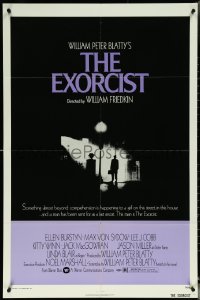 6b0776 EXORCIST 1sh 1974 William Friedkin, Von Sydow, horror classic from William Peter Blatty!