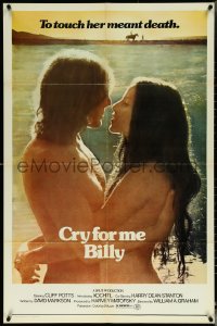6b0777 FACE TO THE WIND 1sh R1977 Cliff & Maria Potts, Cry for Me Billy or The Last Tomorrow?