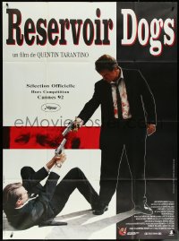 6b0102 RESERVOIR DOGS French 1p 1992 Tarantino, different image of Harvey Keitel & Steve Buscemi!