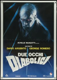 6b0134 TWO EVIL EYES Italian 1p 1990 Dario Argento & George Romero's Due occhi diabolici, Sciotti!