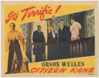 6b0451 CITIZEN KANE LC 1941 Orson Welles, Ray Collins, Dorothy Comingore & Ruth Warrick, rare!