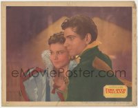 6b0469 FIRE OVER ENGLAND LC 1937 best c/u of young Laurence Olivier & beautiful Vivien Leigh, rare!