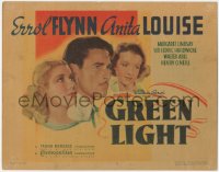 6b0403 GREEN LIGHT TC 1937 young doctor Errol Flynn between Anita Louise & Margaret Lindsay!